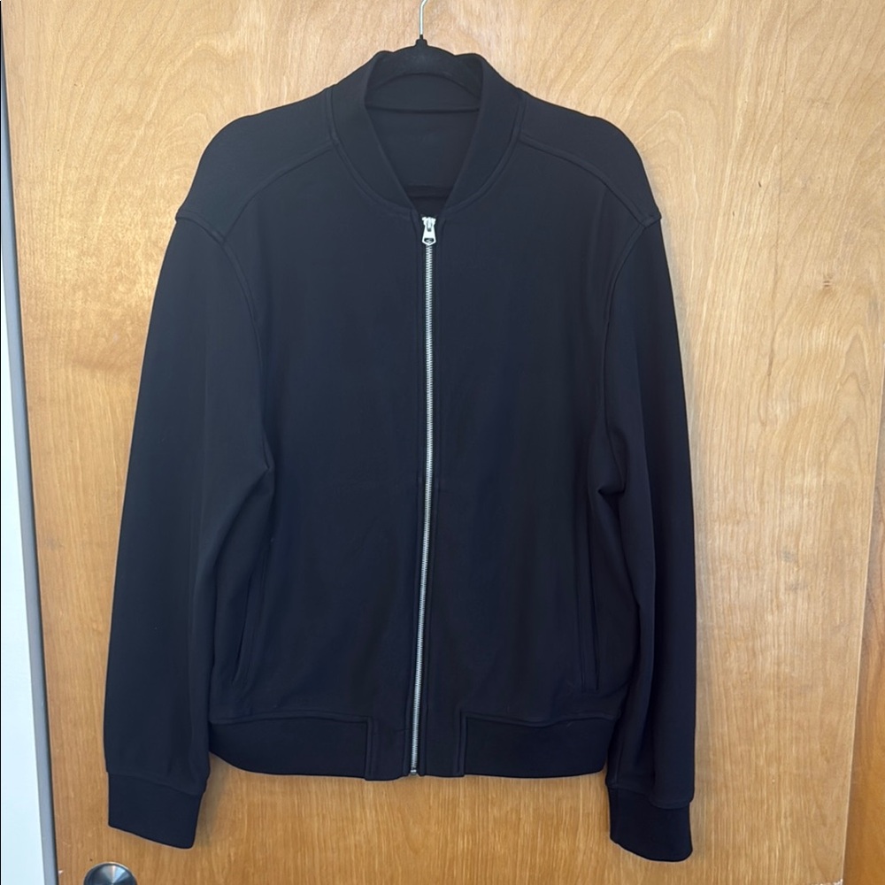 Men's Black Bomber Jacket